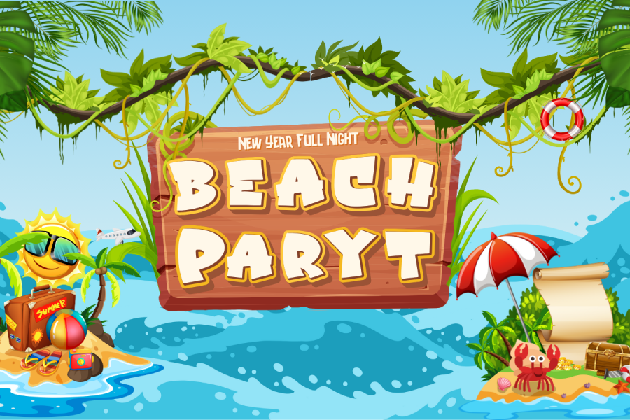 New Year Full Night Beach Party
