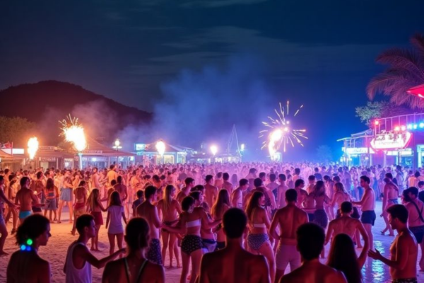 New Year Full Night Beach Party